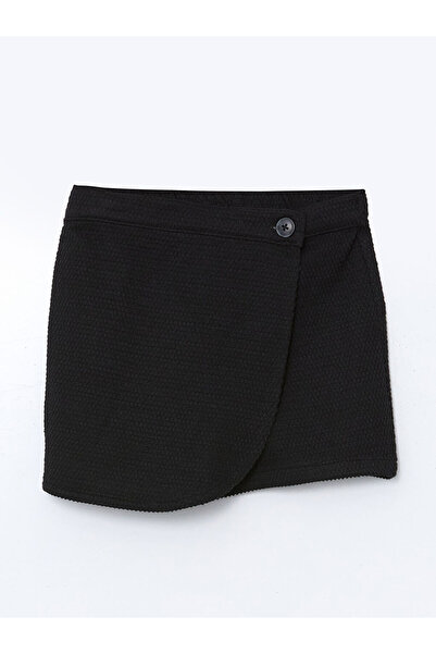 LC Waikiki LCW Kids Bebe Yaka Kız Çocuk Gömlek ve Şort Etek 2'li