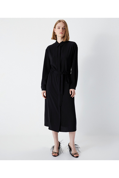 İpekyol Adjustable Waist Shirt Dress