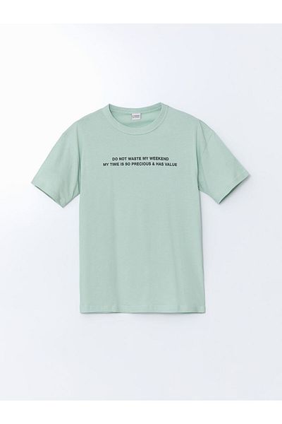 LC Waikiki LCW Kids T-Shirt für Jungen mit Rundhalsausschnitt