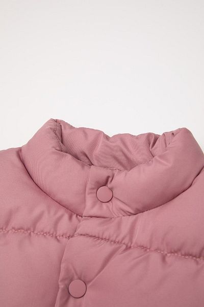 DeFacto Wasserabweisende, doppelseitige, aufblasbare Weste für Babys mit Stehkragen und Druckknopfverschluss D6559A525SP