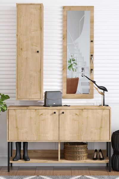 DECORMET Chumo Ayakkabılık Safir Meşe