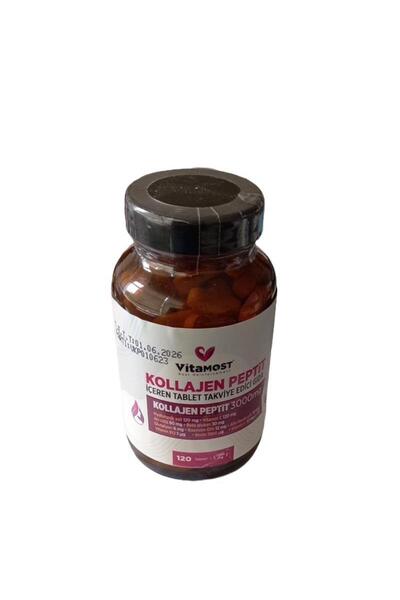 Vitamost Kollajen Peptit 3000mg 120 Tablet