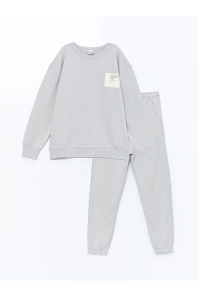 LC Waikiki Σετ ανδρικής φόρμας LCW Kids Crew Neck