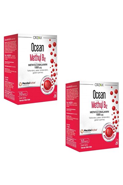 Ocean Methyl B12 Dilaltı Sprey 10 ml 2 ADET