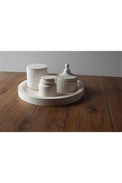 YTT Marketing Acelya Set: Round Tray and Boxes with Lid Star Shop Trend 1058548