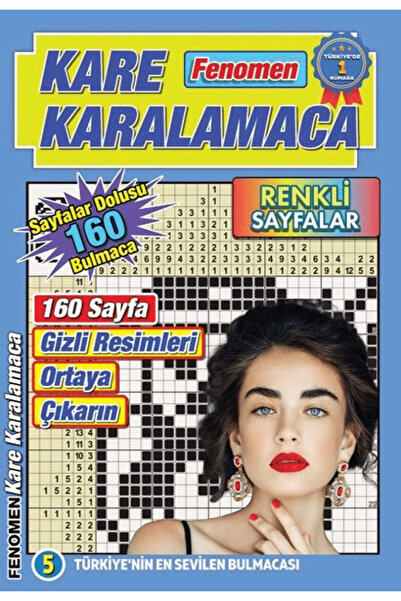 Maxi Yayıncılık Fenomen Kare Karalamaca 5 / Bertan Kodamanoğlu / Maxi Yayıncı...