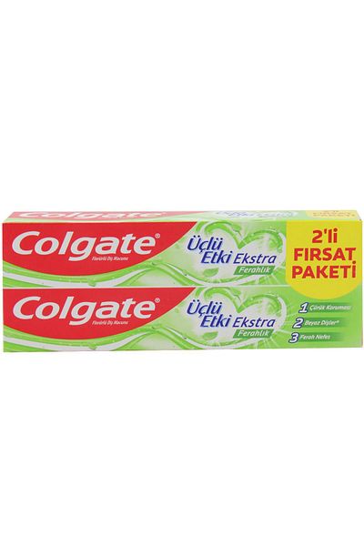 Colgate Triple Effect Extra Freshness 2 X 75 ml Opportunity Package