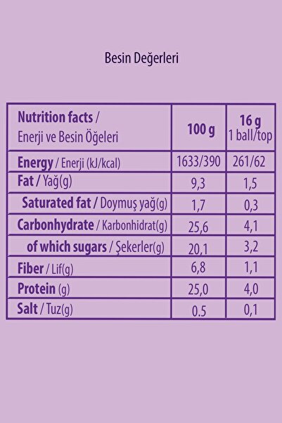 Uniq2Go Collagen-Protein Ball with Cashew and Cranberry Particles - 2 Bites (10 Pieces x 16g)