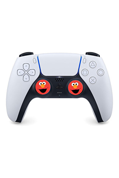 Dobe Elmo  PS5/PS4/PS3/Xbox One/One X/One S/Series X/Series S 3D Analog silikon Koruyucu -2 Adet
