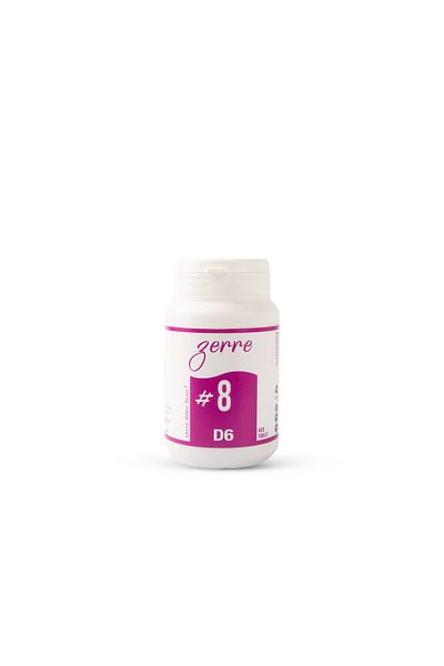 Avogadro Homeopati Schüssler Zerre Tissue Salt - # 8 400 Tablets