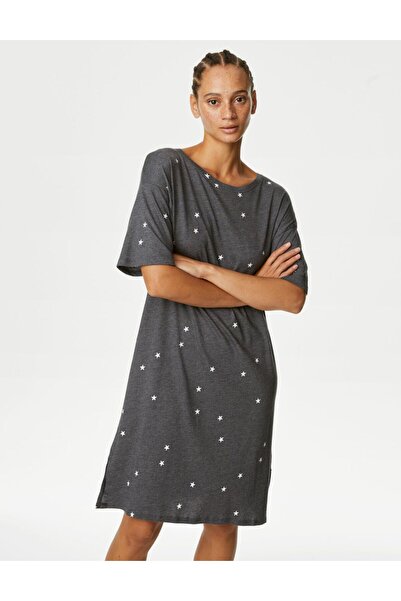 Marks & Spencer Cool Comfort: Kısa Kollu Gecelik