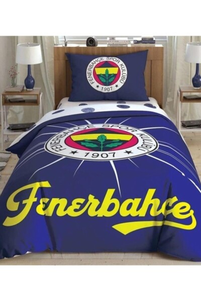 Taç Lisanslı Fenerbahçe Nevresim Takımı Light Tek Kişilik