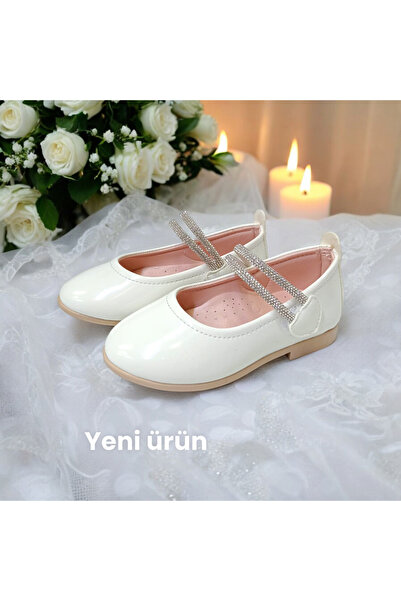 PATİK BEBE ΚΟΡΙΤΣΙΑ ΛΕΥΚΟ ΧΡΩΜΑ ΠΕΤΡΑ ΟΡΘΟΠΕΔΙΚΗ ΣΟΛΑ ΚΟΜΨΑ ΜΠΑΛΑΚΙΑ