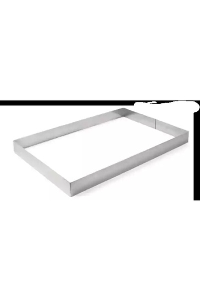 KARADAĞ METAL Rectangular Cake Mold H:5 cm 31X41 cm