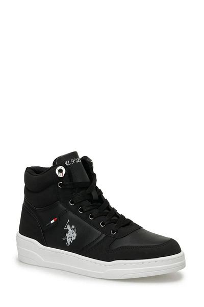 U.S. Polo Assn. Adidași Negri Pentru Copii