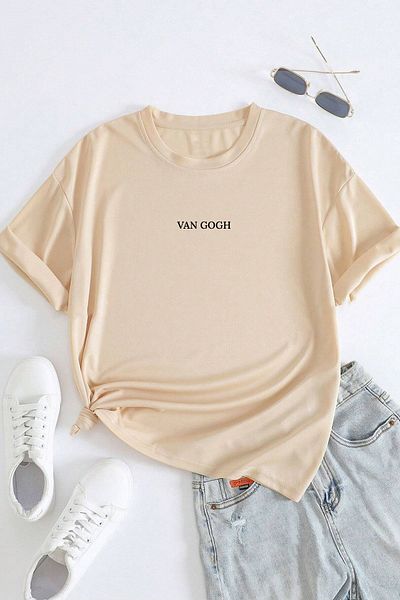 Let's Wear Μπλουζάκι Van Gogh Premium Unisex - Crew Neck, για γυναίκες και άνδρες