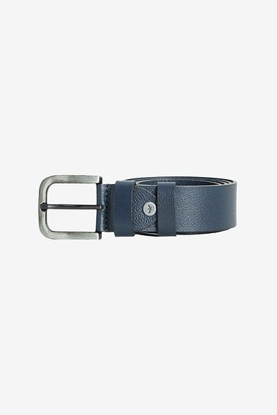 ALTINYILDIZ CLASSICS Ανδρική μπλέ Navy 100% δερμάτινη casual ζώνη