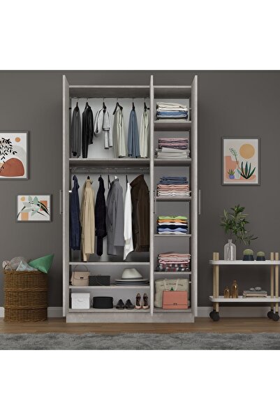 asratrend 3 Kapaklı Gardrop 120cm