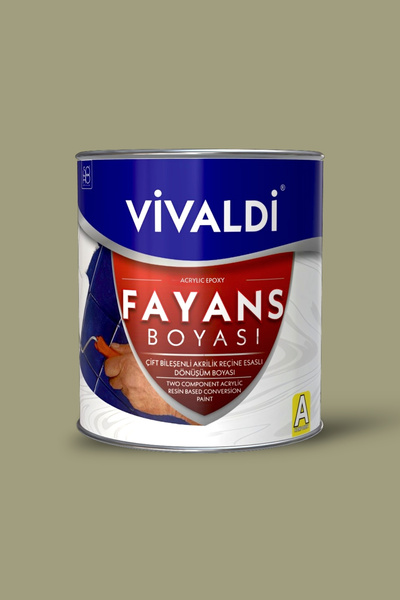 Vivaldi Fayans Boyası - Astar Ve Vernik Gerektirmeyen Boya - Sınırsız Renk 1 Kg