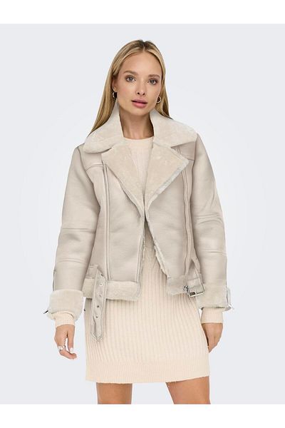 ONLY Women's Biker 15260002   Pumice Stone
