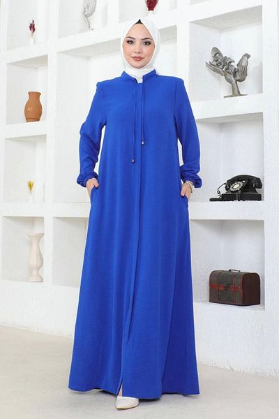 Neva Style Casual Front Ferace with Placket