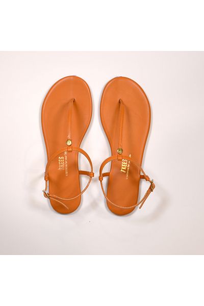 Tkees Women's Orange Daily Sandals