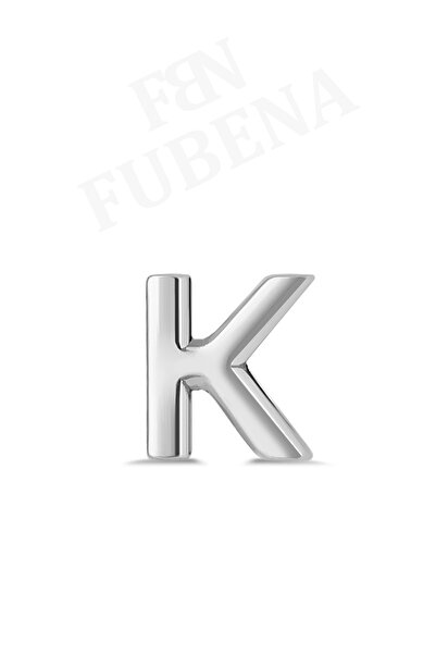Fubena K Harfi Gümüş Charm
