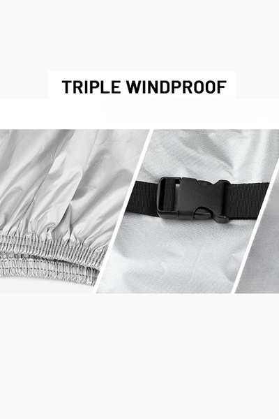 Motobros قماش المحركات الأكثر سماكة من نوع ThermoGuard-X Rks Freccia باللون ا...