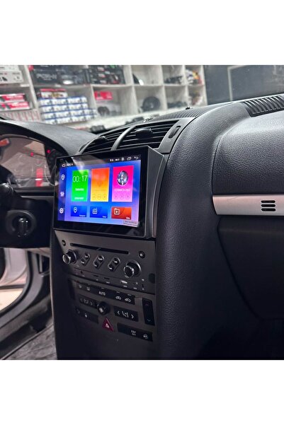 Cadence PEUGEOT 407 Uyumlu ANDROID MULTIMEDYA TEYP 4-64GB CARPLAY KAMERA