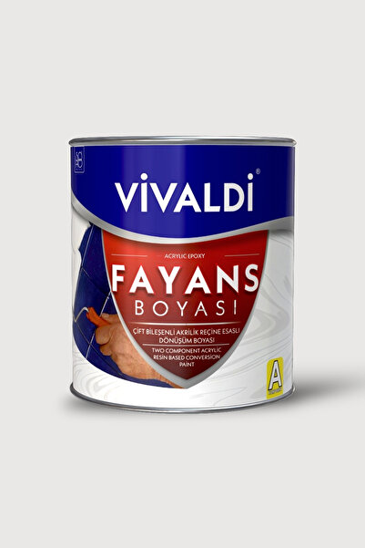 Vivaldi Fayans Boyası - Astar Ve Vernik Gerektirmeyen Boya - Buz Saçağı
