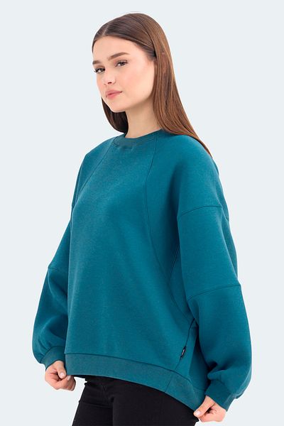 Slazenger Hanorac VIA pentru femei, culoare petrol