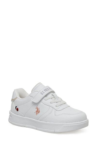 U.S. Polo Assn. ANDREI JR 3PR White Girls' Sneaker