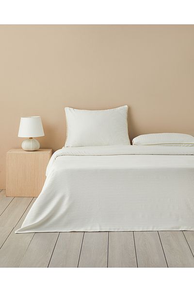 English Home Gold Single Elegant Duvet Cover Set - 160X220 cm