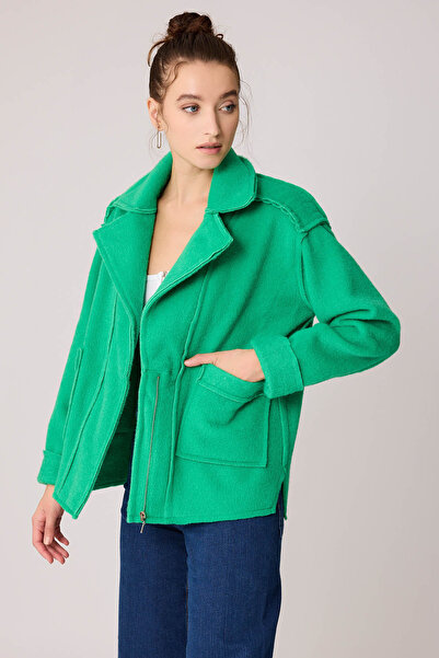 Vitrin Μπουφάν διπλής τσέπης με φερμουάρ αντίστροφης ραφής