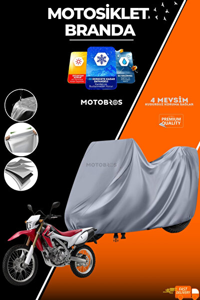 Motobros هوندا أفريقيا التوأم رمادي الاستخدام الدائم القماش المشمع