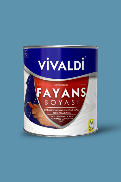 Vivaldi Fayans Boyası - Astar Ve Vernik Gerektirmeyen Boya - Sınırsız Renk 1 Kg