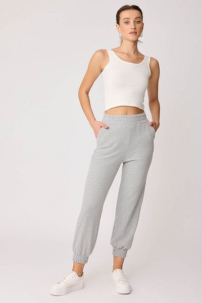 Vitrin Knitted Trousers with Elastic Waist and Legs