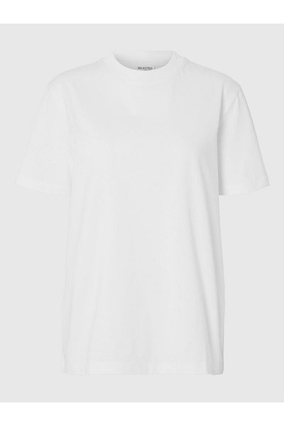Selected Femme T-Shirt mit Stehkragen