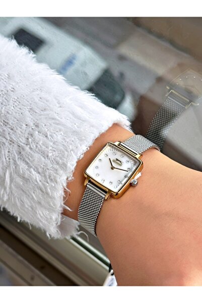 Slazenger Special Design 3 Atm Waterproof Steel Cord Women Wrist Watch 2255