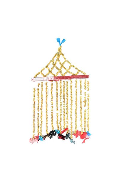 LokmanAVM Natural Herbal Bead - Evil Eye and Mirror Ornament