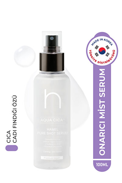 HAMEL Aqua Cica Pure Shot Serum Bariyer Güçlendirici Nemlendirici Yatıştırıcı Mist Serum Kore 100ml