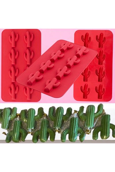 Silicolife Silicone Cactus - Icebox and Chocolate Mold