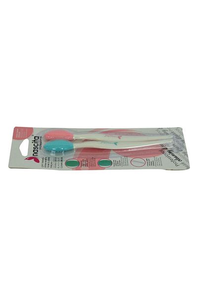 nascita Double Sided Black Cleaning Brush - 2 Pack Extractor