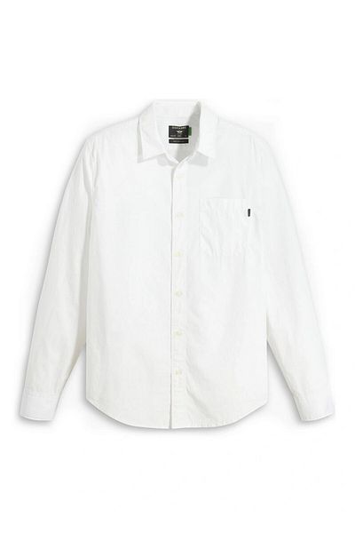 Dockers Slim Fit Λευκό Ανδρικό πουκάμισο 100% βαμβάκι A4253-0000