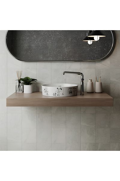 Creavit Flow Chrome Long Sink Faucet - Fl6500 Model