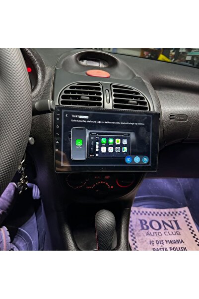 Cadence Pejo 206 2006-2011 Multimedya 4gb Ram 64 Gb Hafıza Carplay Androidauto Kamera Hd Uyumlu