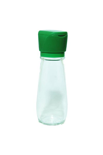 LokmanAVM Salt Pepper Mill Spice Grinder Glass Mill Green Color
