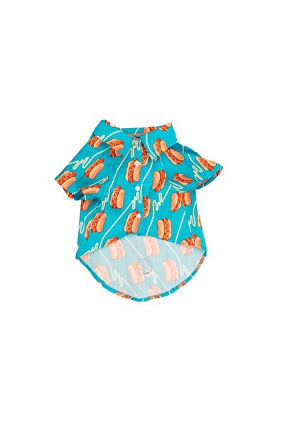 Buf & Buf Hotdog - Kedi Köpek Kıyafeti Gömleği Küçük Orta Irk