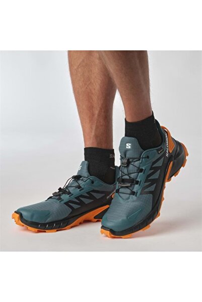 Salomon Süpercross 4 Gtx Gore-Tex® L47119800 Outdoor Erkek Spor Ayakkabı MAVİ