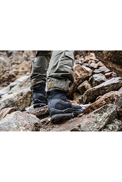 Kids Club Shoes Lowa Gore-Tex® Su Geçirmez Tactical Bot Özel Kuvvetler Askeri Botu Erkek Bot SİYAH